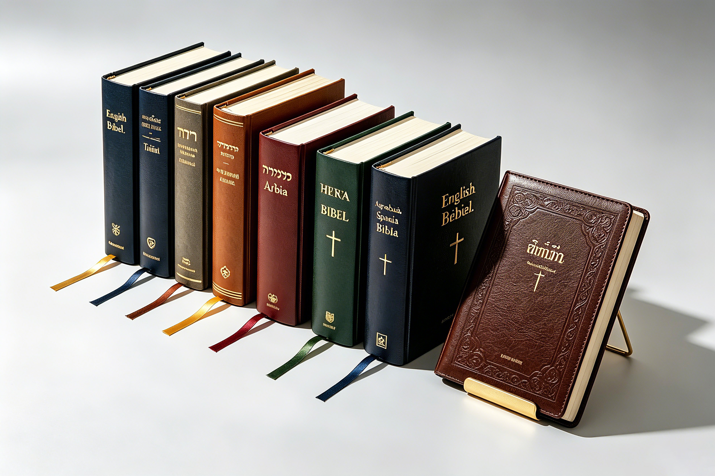 Multilingual Hardcover Bibles, Custom Bible Printing