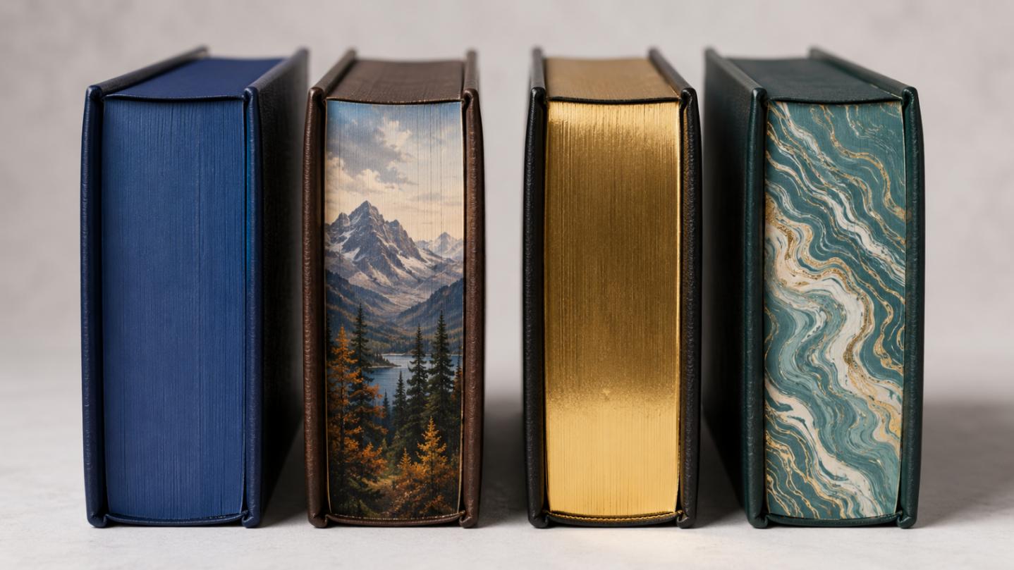 Custom Book Edge Printing