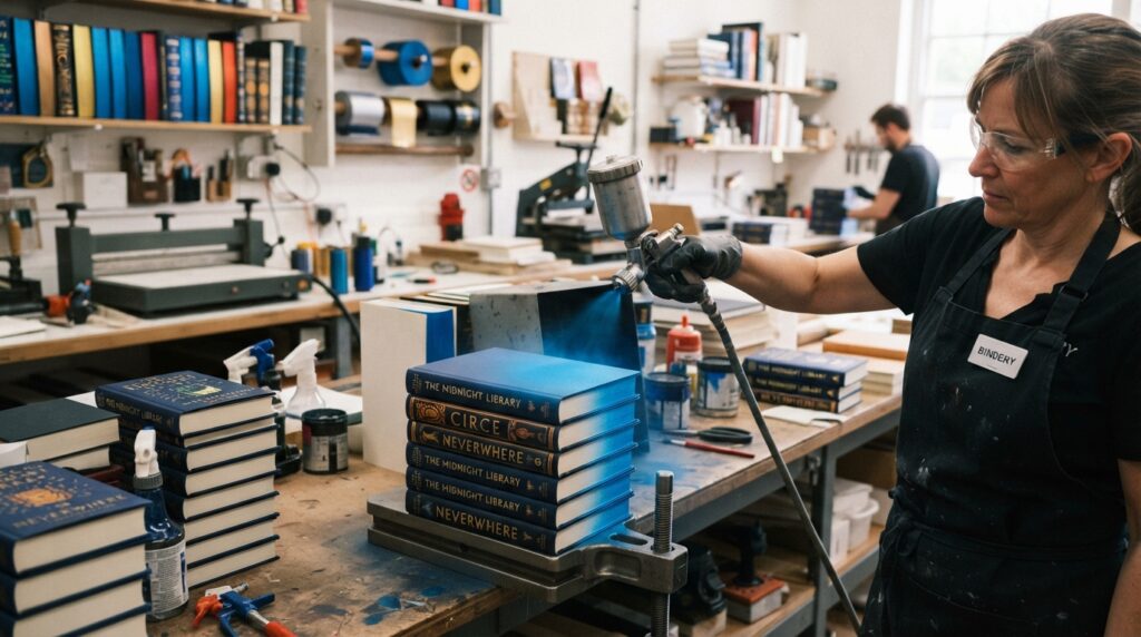 sprayed edges book manufacturer