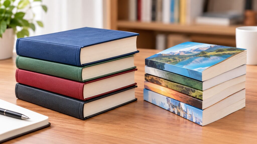 Hardcover vs Paperback Printing Cost