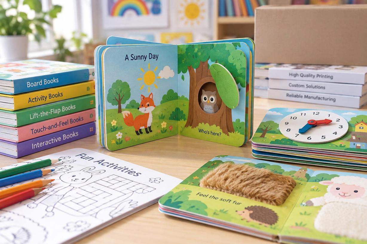 Children's Book Printing for Publishers